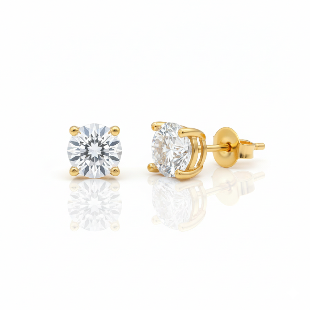 Pendientes Pure Moissanite