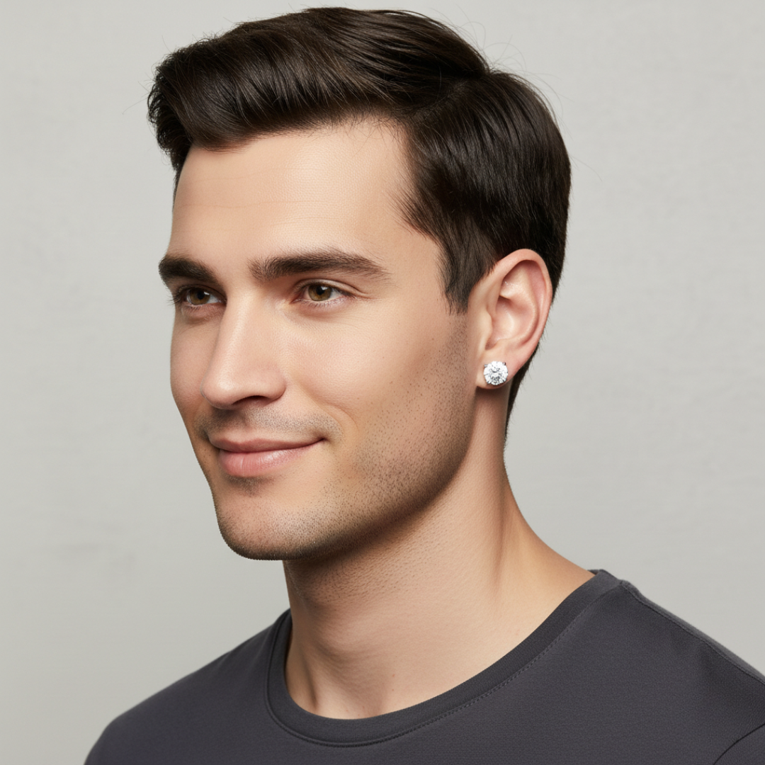 Pendientes Pure Moissanite