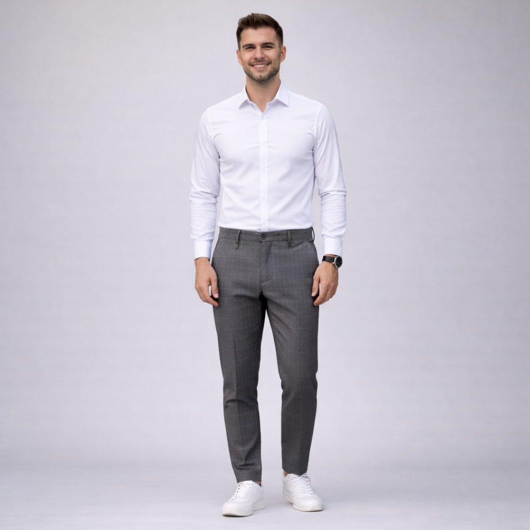 Pantalón Executive Check